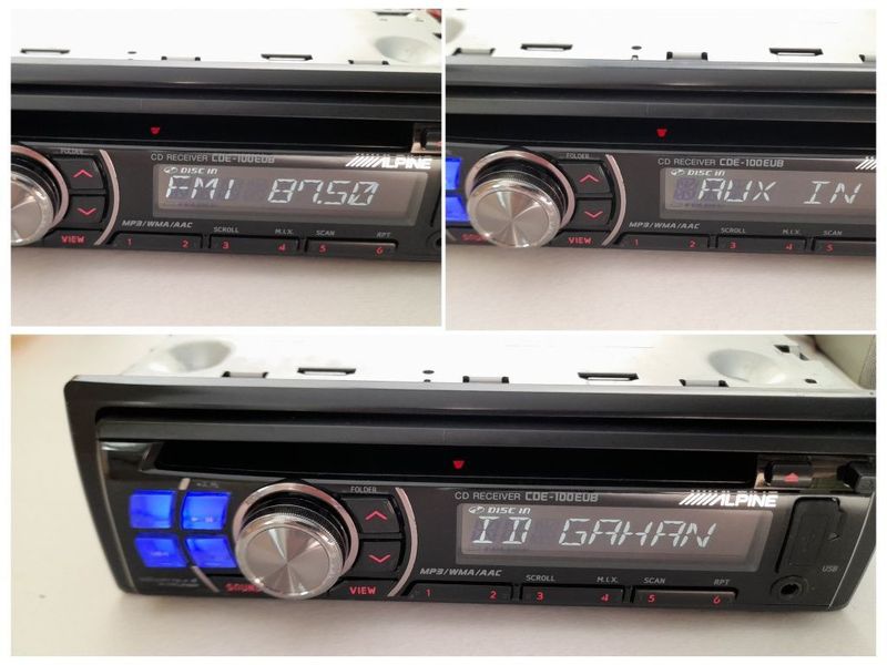 Alpine CDE 100-EUB Alpine CDE 100-EUB