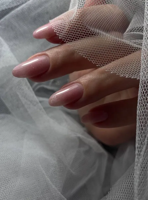 Наращивание , маникюр с укреплением геля