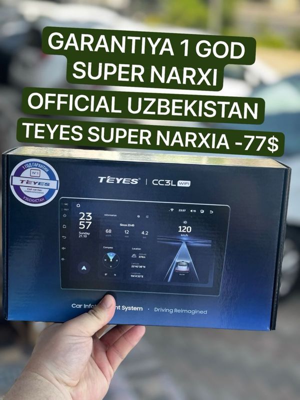 Fakar Teyes zor CC3L wifi original 2/32 1yil garantiya nasiya bor Fakar Teyes zor CC3L wifi original 2/32 1yil garantiya nasiya bor