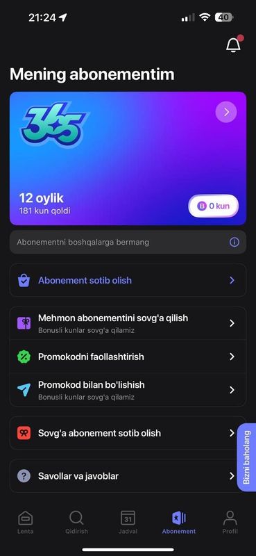 1Fit sotiladi, 180 kun qolgan. 1Fit sotiladi, 180 kun qolgan.