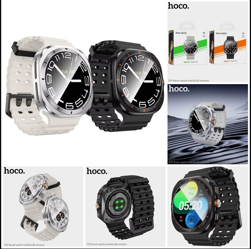 Умные Смарт-Часы Hoco Y29 Smart Watch Bluetooth 5.3 Call Version