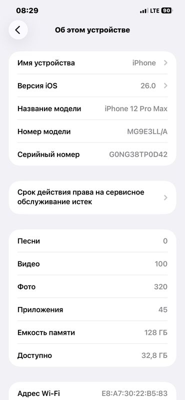 Iphone 12pro max