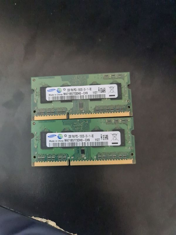 DDR3 2GB для ноутбука