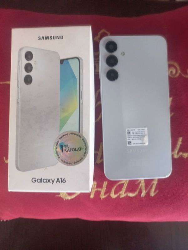 Samsung A16. 6/128 GB. Yangi telefon