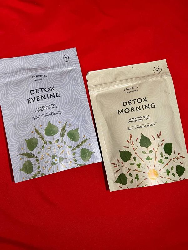 Detox morning, evening Detox morning, evening