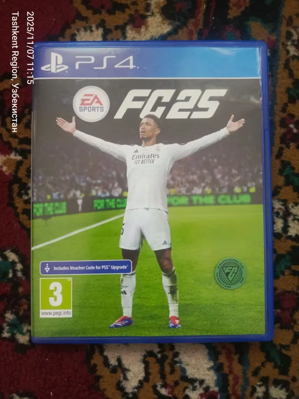 Fc25 (fifa25) оригинальный диск с лицензией для ps4 и ps5 Fc25 (fifa25) оригинальный диск с лицензией для ps4 и ps5