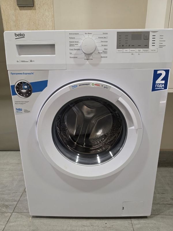 Стиральная машина Beko 6 кг / 1000 об/мин / A++