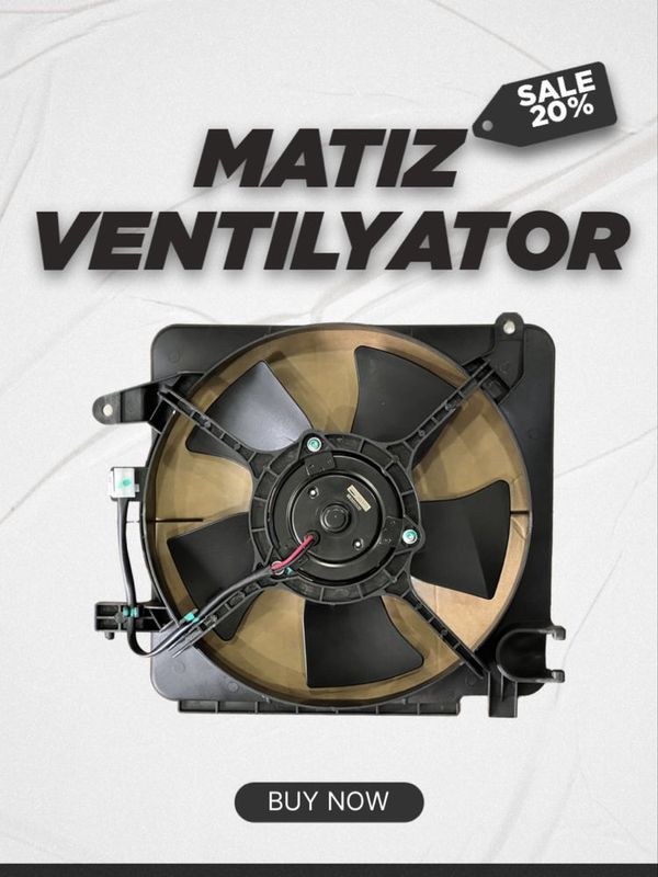 Ventilyator radiator Matiz va Matiz Best Xitoy Ventilyator radiator Matiz va Matiz Best Xitoy