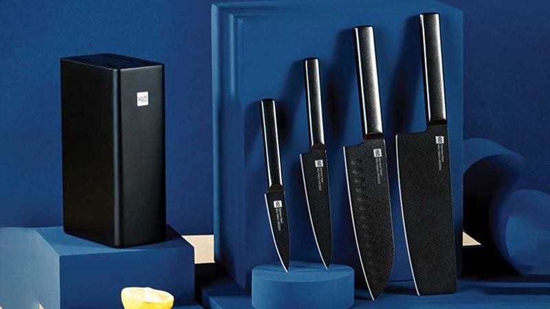 Набор ножей с подставкой Xiaomi HuoHou (HU0076) Набор ножей с подставкой Xiaomi HuoHou (HU0076)