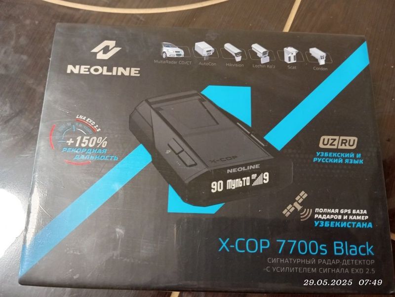NEOLINE X-cop 7700s антирадар UZ/RU NEOLINE X-cop 7700s антирадар UZ/RU