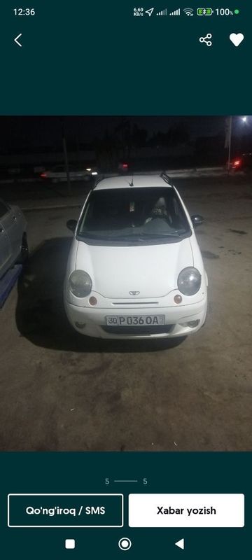 matiz mx 2004 yili xolati urta pul zarur