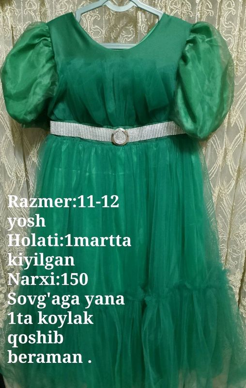 toʻyga koʻylak narxi: 150 ming soʻm