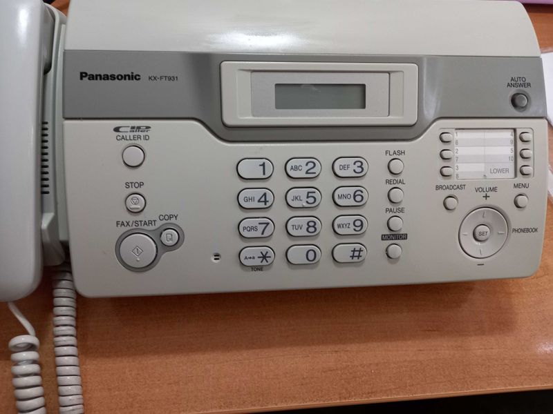 Panasonic KX-FT931 телефон\факс б\у в отличном состоянии с паспортом