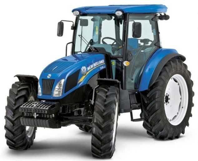 New Holland TD5.110 traktori. Subsida bor