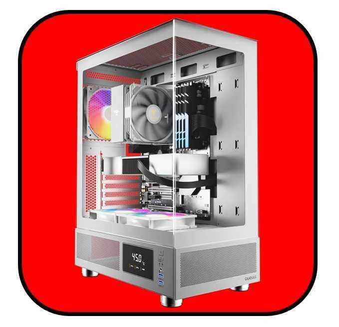 Продам компьютер на AMD Ryzen 5 5600G 16/ ssd 512 Gb аквариум