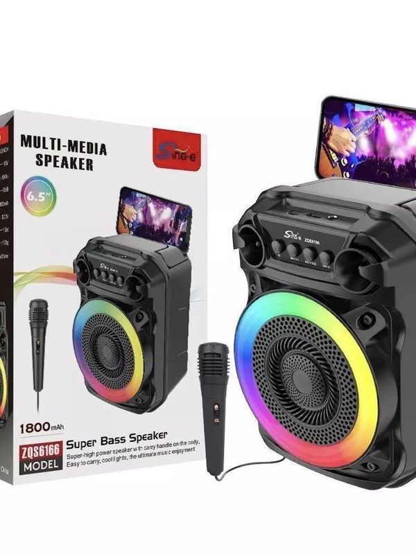 Karaoke kalonka Bluetooth ZQS 6166, 14100 + mikrofon Karaoke kalonka Bluetooth ZQS 6166, 14100 + mikrofon