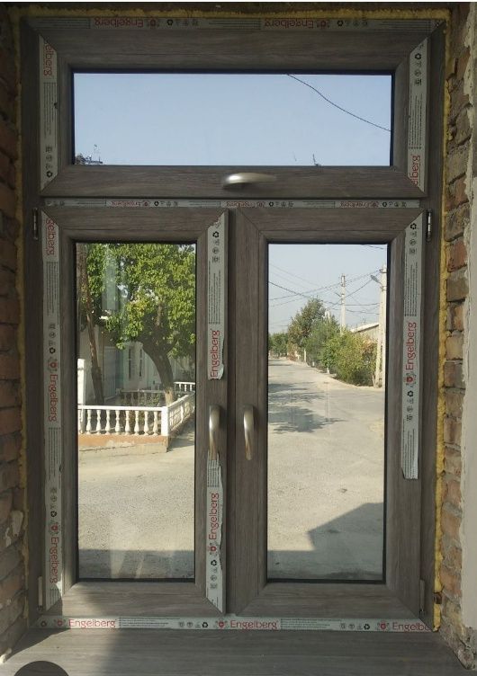 Akfa termo profillardan eshik rom yasimiz