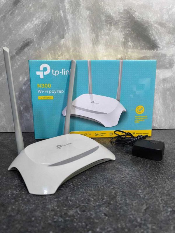 Роутер tp-link N300 TL-WR840N (wi-fi 300мб)