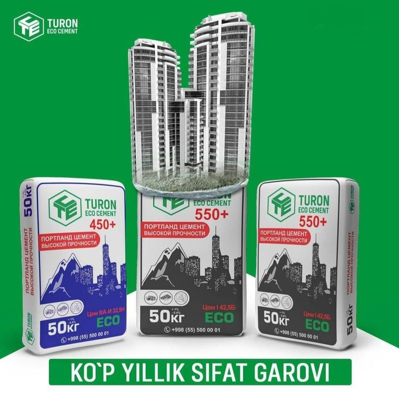Turon Eco Sement arzon narxlarda