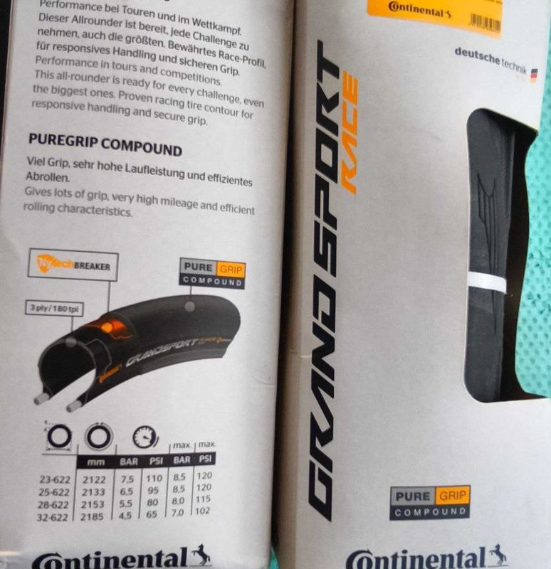 покрышки Continental Grand Sport (race) 700x32 покрышки Continental Grand Sport (race) 700x32