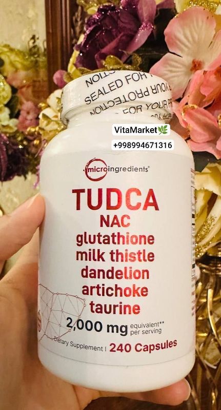 Tudca Complex – 2.000 mg, 240 tali,4 oyga yetadi