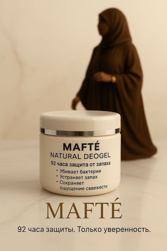 MAFTÉ ДЕЗОДОРАНТ- Против запаха 92 часа защиты