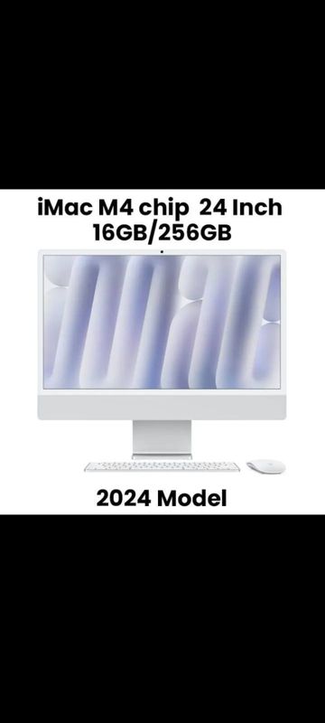 IMAC M4 24 Silver 8 core GPU 16/256 новый запечатенный из США