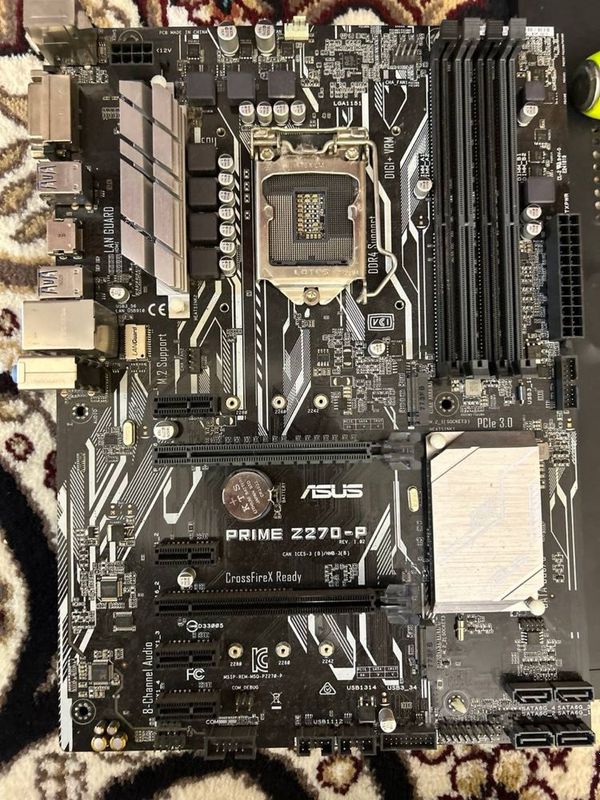 Материнская плата Asus prime z270-P Материнская плата Asus prime z270-P