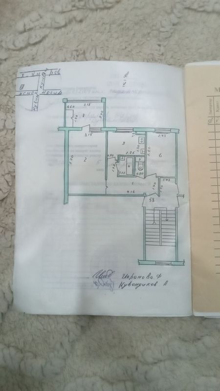 2 хонали квартира сотилади