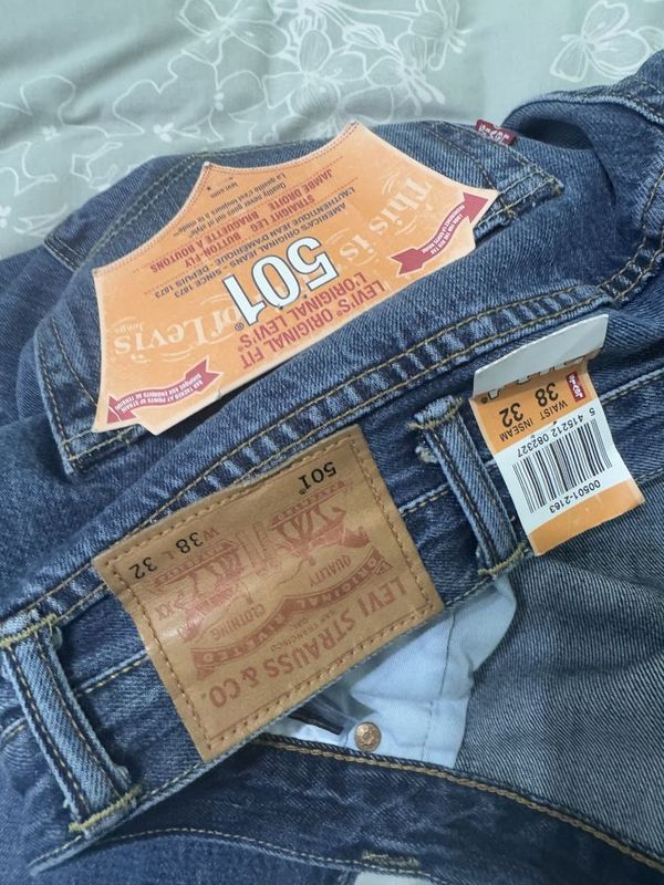 Levis 501 original, мужские джинсы (38/32)