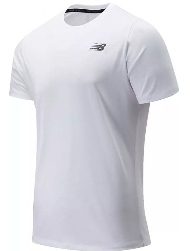 Футболка мужская New Balance Heathertech оригинал 60% хлопок / 40% пол