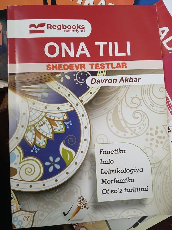 Ona tili shedevr testlar Ona tili shedevr testlar