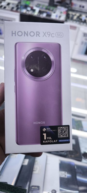 Xonor X9c 12/256 qora yangi