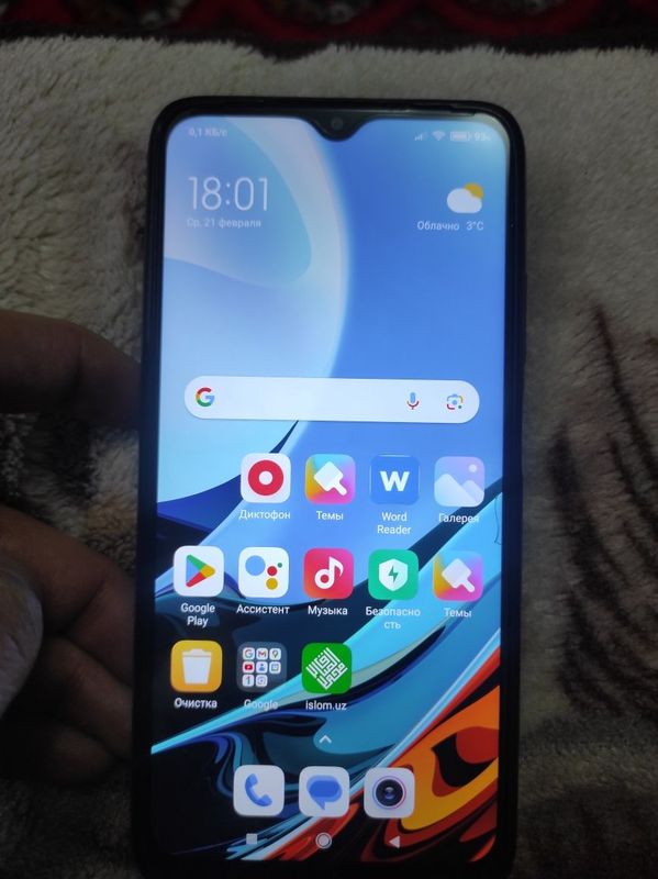 Redmi 9T аккуратно ишлаган