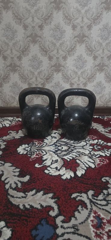 Советские гантель гири