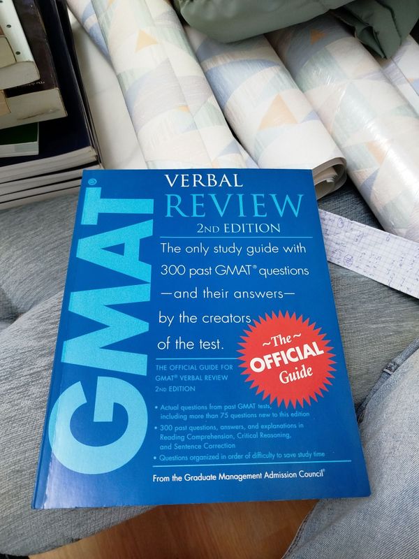 Книга GMAT Verbal review