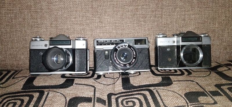 Продам фотоаппараты СССР Смотрите 3 фото Читайте описании