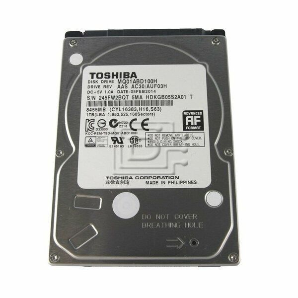 Hdd 1 tb tashiba