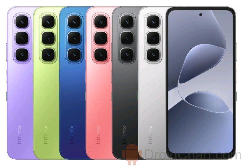 Смартфоны Infinix Hot 60i, 8/256 GB.