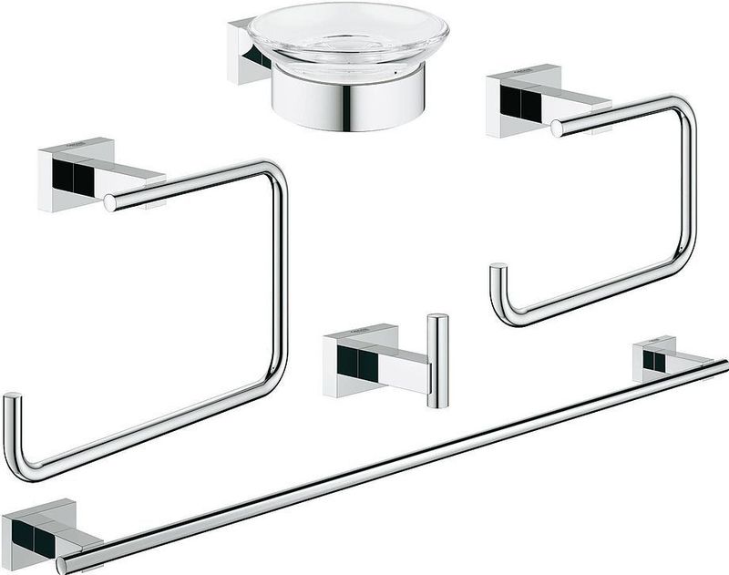 GROHE Essentials Cube Набор аксессуаров 5в1. Бренд GROHE. Германия!