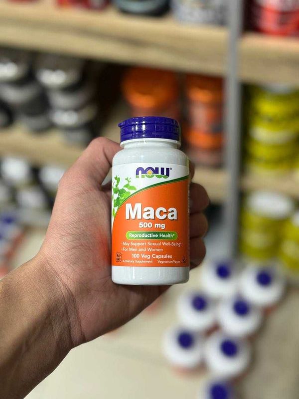 NOW MACA 500MG 100VEGcap