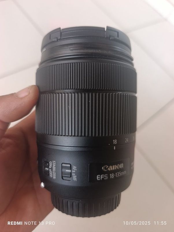 Canon obektif yangi nano 18/135