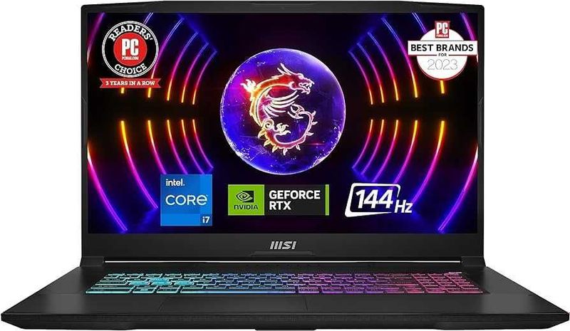 MSI KATANA i7 13620H DDR5 16GB SSD 512G RTX4060 8G 17.3 FHD 144HZ