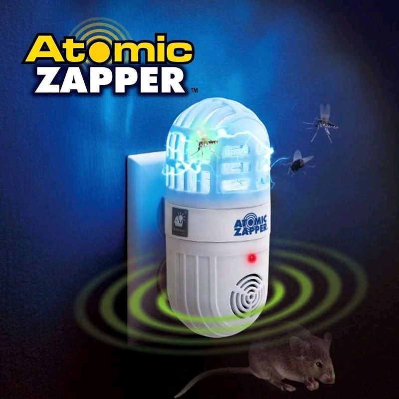 Atomic zapper pashsha chivin va hashoratlarga qars Atomic zapper pashsha chivin va hashoratlarga qars