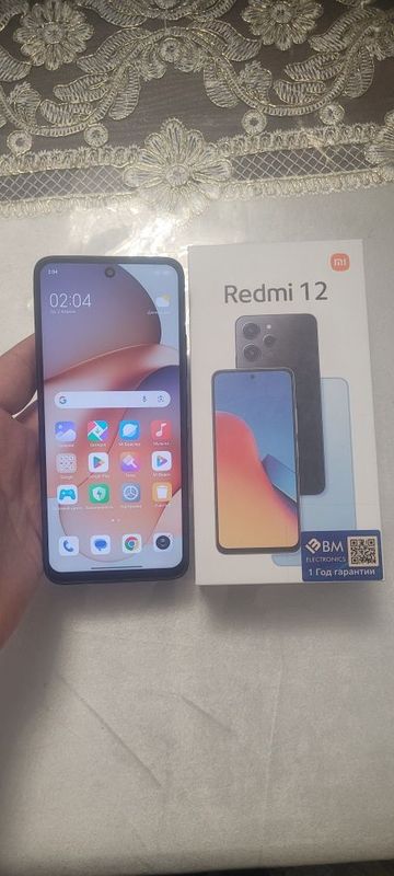 Xiaomi Redmi 12 8/128GB Black Igravoy Karobka 4G Sastayani Otlichni Xiaomi Redmi 12 8/128GB Black Igravoy Karobka 4G Sastayani Otlichni