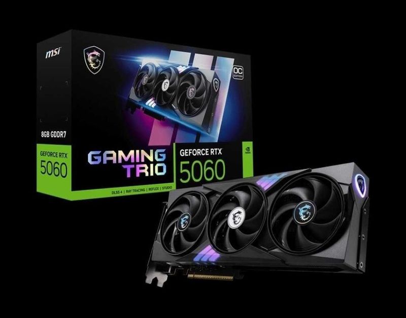 MSI RTX 5060 gaming trio MSI RTX 5060 gaming trio