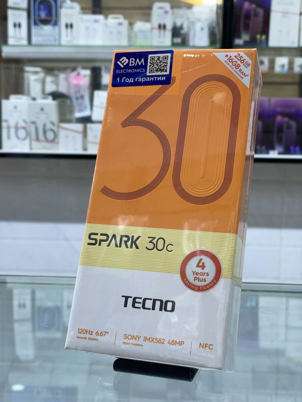 Techno spark 30c 8ga / 256gb