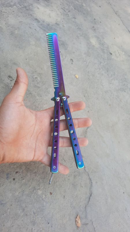Kapalak taroq xrom rang
