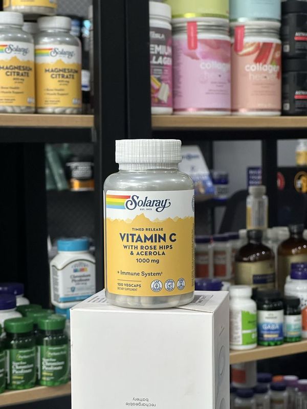 Solaray Vitamin C 1000 mg 100 капсул