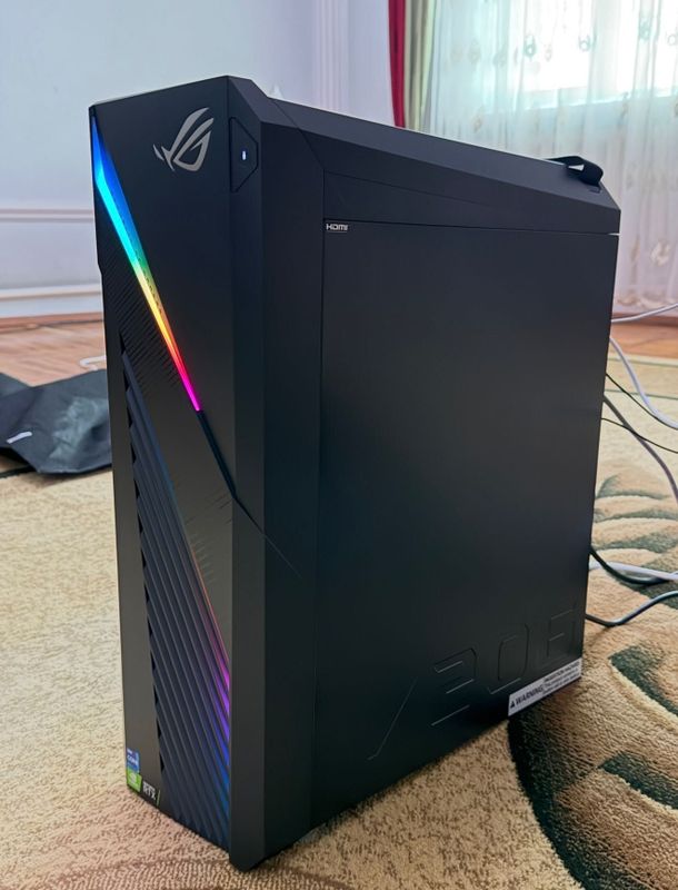 Продам мощный игровой пк в стильном и лаконичном корпусе от Asus ROG Продам мощный игровой пк в стильном и лаконичном корпусе от Asus ROG